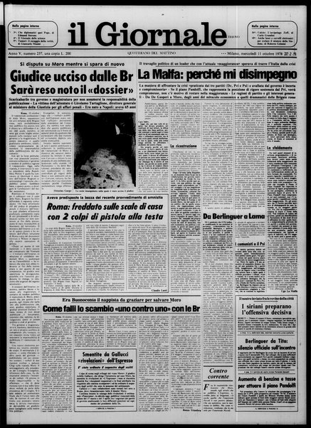 Il giornale nuovo : quotidiano del mattino